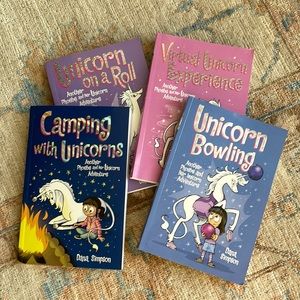 Unicorn graphic novels. Excellent condition. Books 2, 9, 11 and 12.